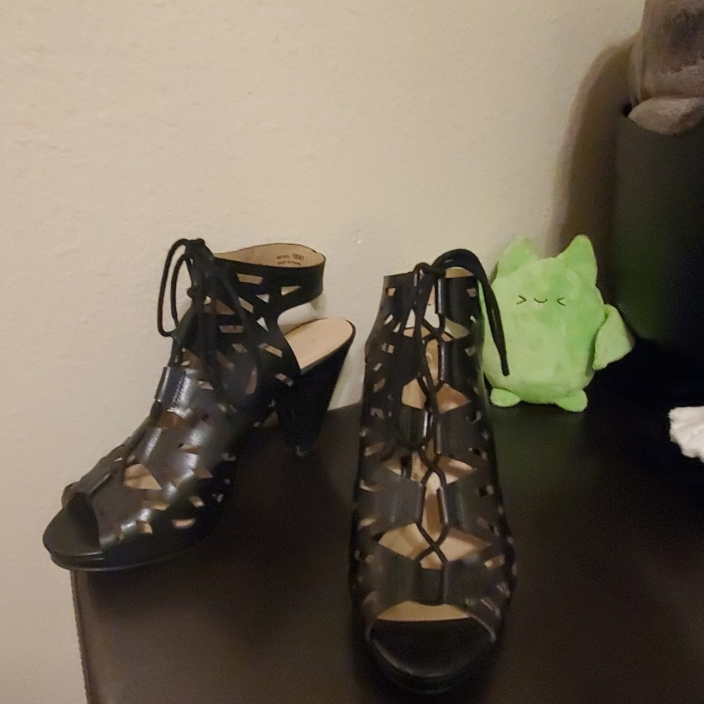 Laced up Heels